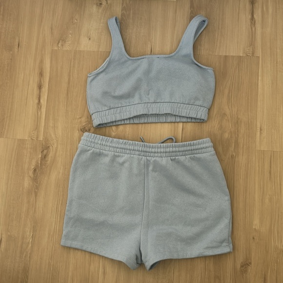 Blue Summer sweat set - Picture 4 of 4